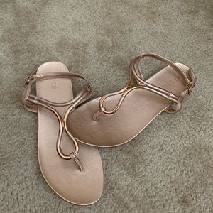 Apt. 9 Rose Gold Sandals